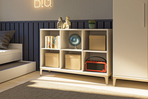 Cutie-Lea von YUNY by Paidi - Rollcontainer/ Nachtschrank off-white