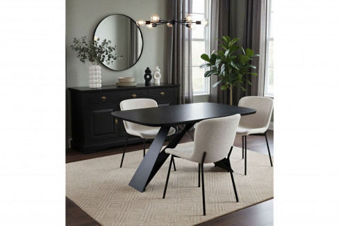 Black Smooth von SIT Möbel - Sideboard in Schwarz