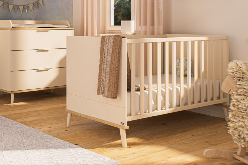 Hazel von YUNY by Paidi - Rollcontainer cashmere-beige - Eiche-Montana