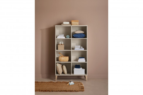 Jonte von Paidi - Kleiderschrank 3T cashmere-beige - Stripy-Light-Oak