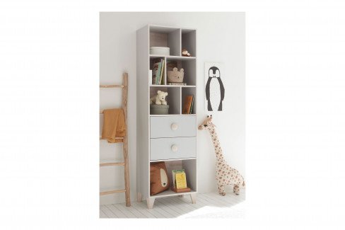 Fien von POL Power - Kombi-Kleiderschrank ash grey - Absetzung Aurum