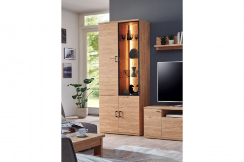 Olsberg von IDEAL Möbel - Wohnwand Eiche Gustavson