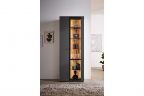 WM 2470 von Wöstmann - Sideboard in Lack graphitgrau