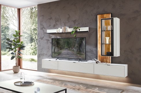 WM 2470 von Wöstmann - Sideboard in Lack graphitgrau