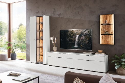 WM 2470 von Wöstmann - Sideboard in Lack graphitgrau