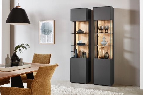 WM 2380 von Wöstmann - Sideboard in Lack graphitgrau