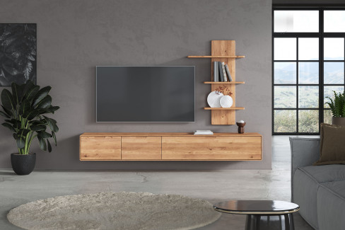 WZ-0663 von GK Möbelvertrieb - Highboard II aus Wildeiche
