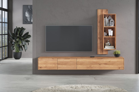 WZ-0663 von GK Möbelvertrieb - Highboard II aus Wildeiche