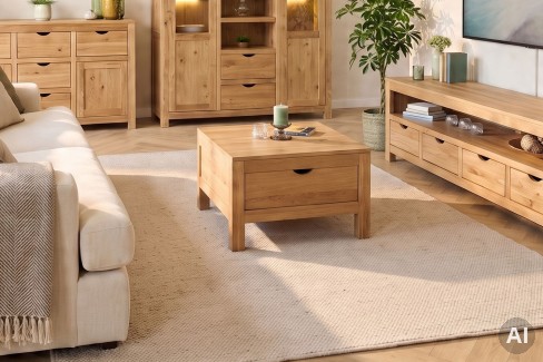 WZ-0306 von GK Möbelvertrieb - Sideboard I aus Wildeiche