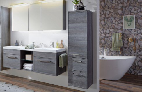 Badezimmer Mittelschrank 3150 Kastanie von Marlin | Möbel Letz - Ihr