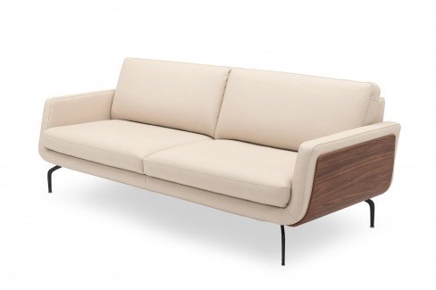 Skandinavische Möbel Freya Design-Sofa in Creme-Weiß | Möbel Letz - Ihr