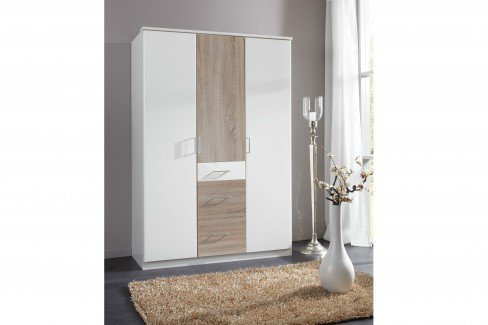 Click-sleeping von Wimex - Schrank Eiche Holznachbildung