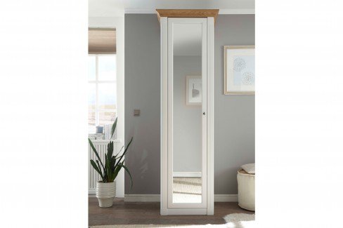 Maisonette von Wehrsdorfer - Garderobe weiß & Asteiche