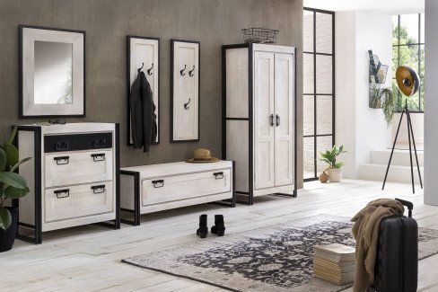 Entdecken Sie SIT Möbel White Panama - Garderobe SIT Möbel White Panama - Garderobe