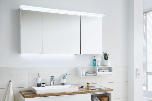 Aspekt von puris - Badezimmer in Eiche sand