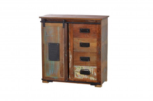 Jupiter von SIT Möbel - Sideboard Altholz bunt gemustert