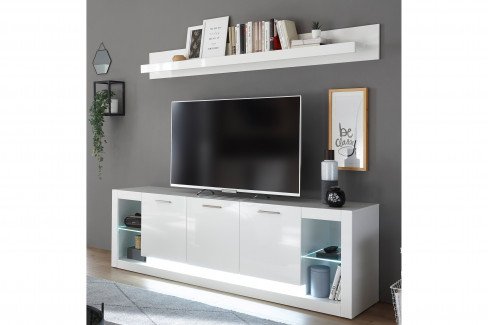 Meran von Kollektion Letz - Stauraumelement AW iX TA 23 in Weiß