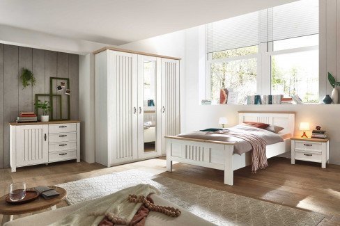 Trient von SchlafKONTOR - Schlafzimmer-Set im Landhaus-Design