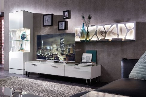 CUBE-living von LEONARDO living - Couchtisch klein weiß