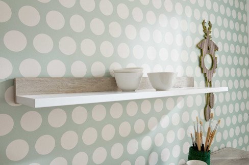 Kira von Paidi - Babyzimmer-Einrichtung weiß  - Eiche nautik Nachbildung