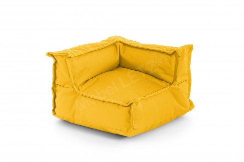 my cushion von Infanskids - Hocker gelb - indigo yellow