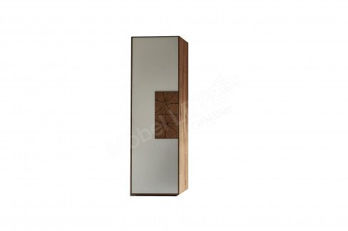 Caya von Hartmann Möbel - Garderobe Kerneiche/ Mattglas weiß