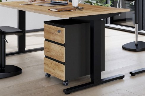 Lissabon von Germania - Büroset mit Eckschreibtisch & Aktenschrank