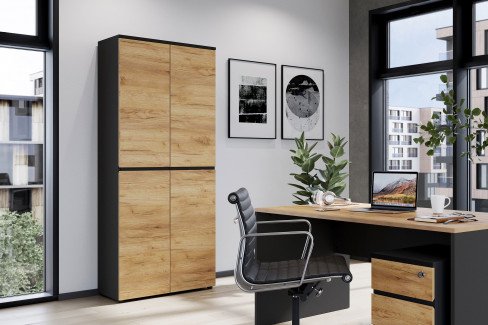 Lissabon von Germania - Büroset mit Eckschreibtisch & Aktenschrank