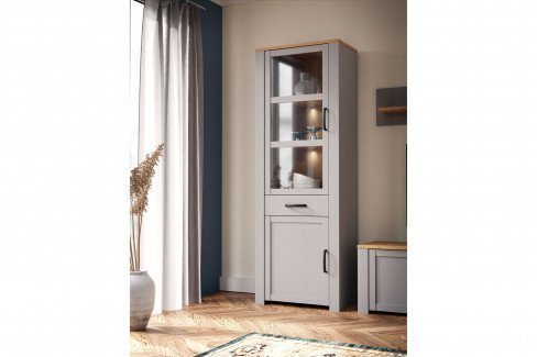 Bohol-living von Forte - Esstisch in Navy Oak