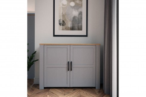Bohol-living von Forte - Esstisch in Navy Oak