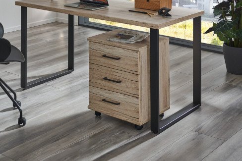 Home Desk von Wimex - Schreibtisch graphit in 3 Größen wählbar