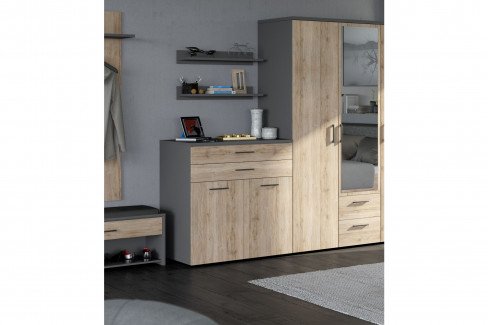 Boston-sleeping von Priess - Schreibtisch Artisan-Eiche