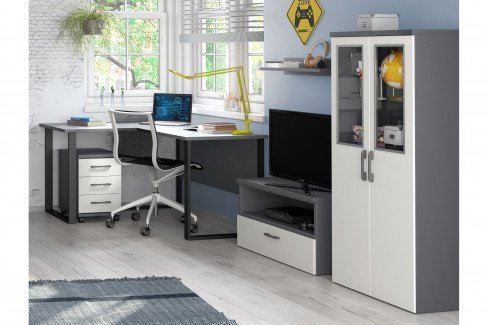 Boston-sleeping von Priess - Schreibtisch Artisan-Eiche