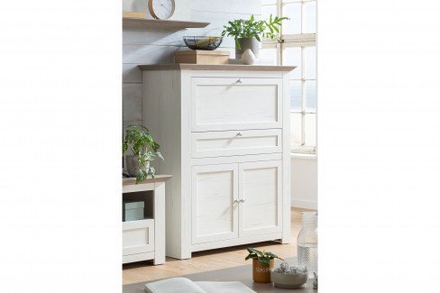 Marbella von LIV'IN - Sideboard 44-307-F3 in Pinie weiß