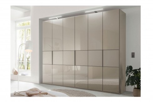 Avignon von LEONARDO living - Schrank mit Querriegel Glas kieselgrau