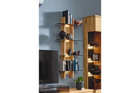 Portland-living von Musterring - Highboard Wildeiche massiv mit Hirnholz