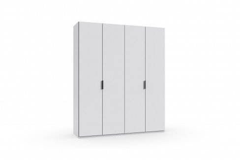 Oxford von Wimex - Falttürenschrank 4-türig weiß