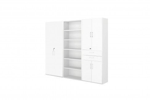 Big Profi Office von Mäusbacher - Highboard mit abschließbaren Türen