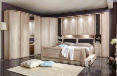 Luxor 4 von Wiemann - Überbau-Schlafzimmer Eiche-sägerau Luxor 4 von Wiemann - Überbau-Schlafzimmer Eiche-sägerau