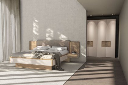 V/lacera sleeping von Voglauer - Schlafzimmer Lack taupe - Wildeiche