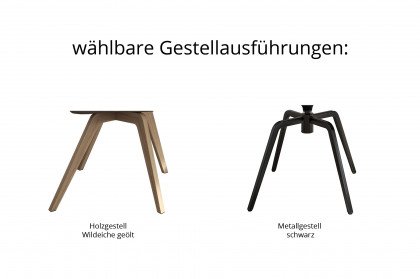 V/lacera living von Voglauer - Esstisch Wildnuss geölt
