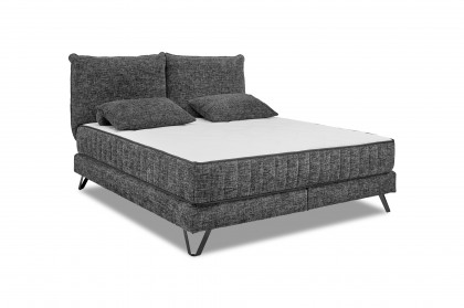 Baldwin von set one by Musterring - Boxspringbett 180 KTA anthrazit