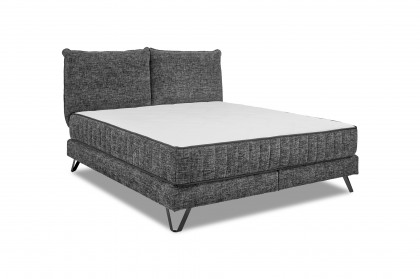 Baldwin von set one by Musterring - Boxspringbett 180 KTA anthrazit