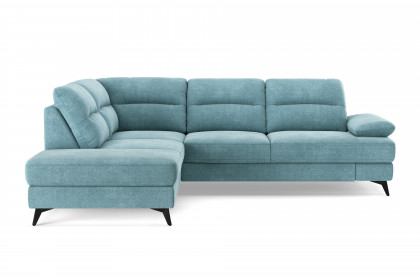 Flavia von COTTA - Eckgarnitur links turquoise