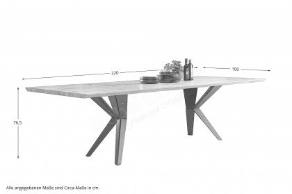 V/lacera living von Voglauer - Esszimmertisch ca. 220 x 100 cm