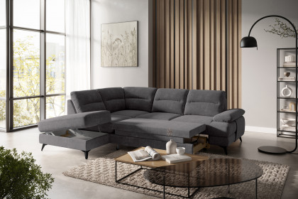 Flavia von COTTA - Polsterecke links graphite