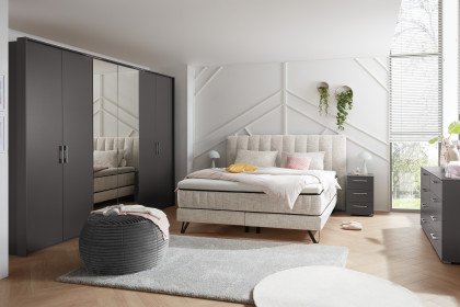 Baldwin von set one by Musterring - Boxspringbett 180 KTB ivory