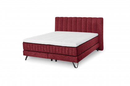 Baldwin von set one by Musterring - Boxspringbett 180 KTB red berry