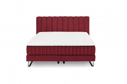 Baldwin von set one by Musterring - Boxspringbett 180 KTB red berry