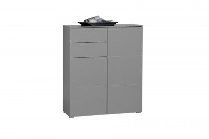 Spice von BEGA Consult - Kommode grau/ Hochglanz